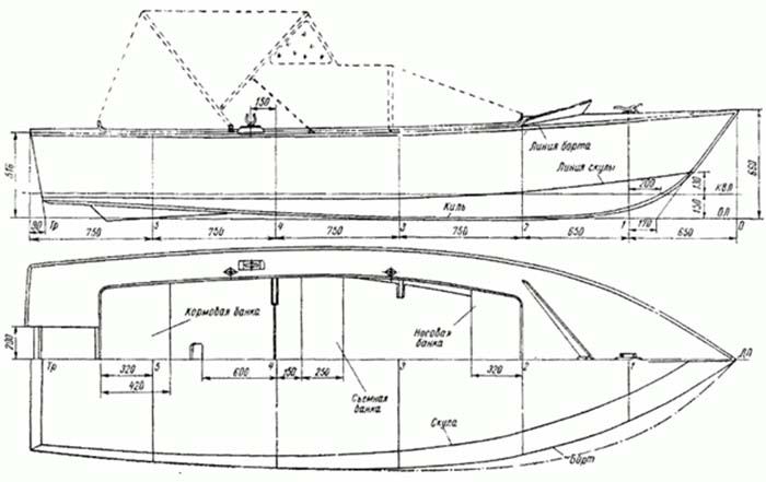 Алюминиевые лодки своими руками чертежи