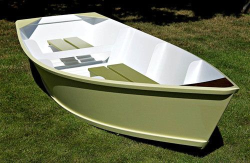 Схема обводов корпуса гребной лодки фофан
