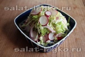 Рецепты вкусных салатов для диабетиков?