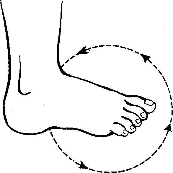 Разработка голеностопа после перелома: упражнения для ноги