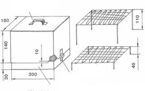 Ящик для копчения своими руками из железа чертежи фото